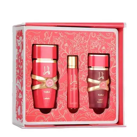 Lattafa Kit Lattafa Yara Candy EDP 100ml + 12ml + Hair Mist 50ml